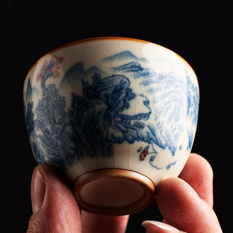 Піала Жу Яо "Гірський Пейзаж" 002