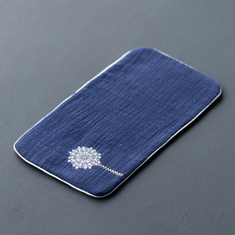 Чайный коврик "Одуванчик", Синий