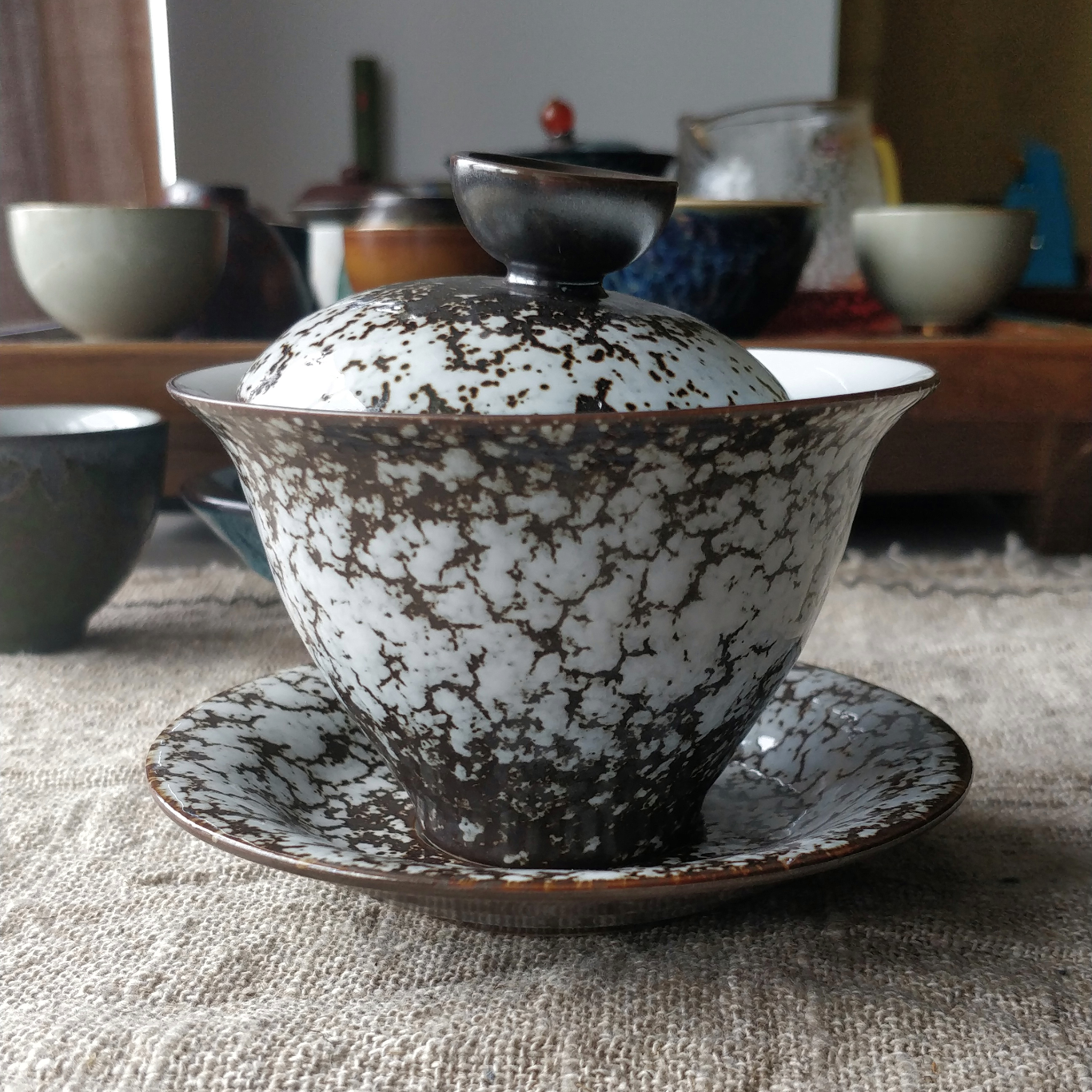 Гайвань Мрамор, фарфор, 120 мл