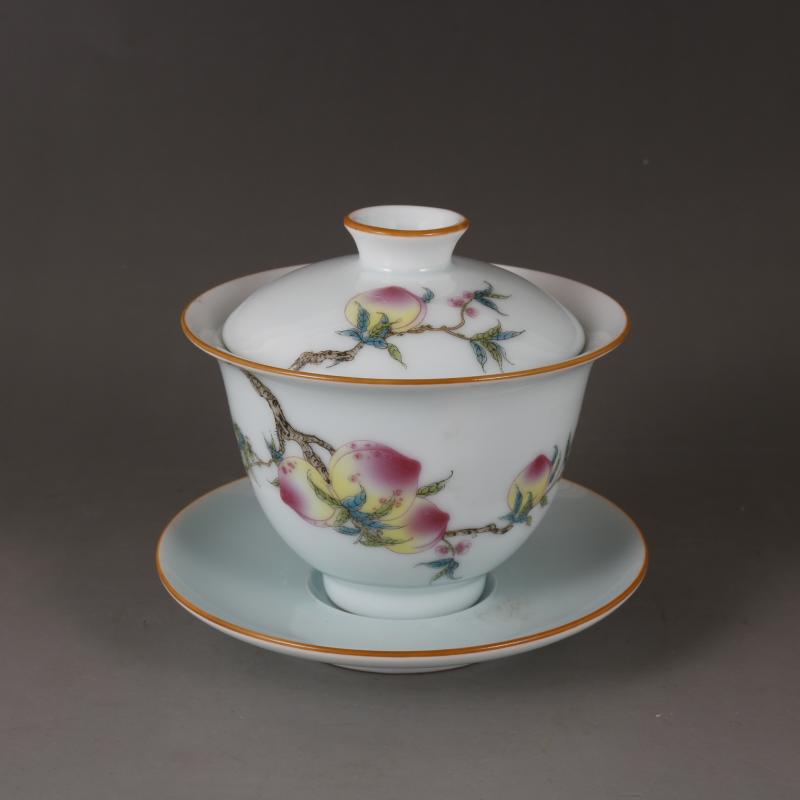 Гайвань, фарфор, «Персик»