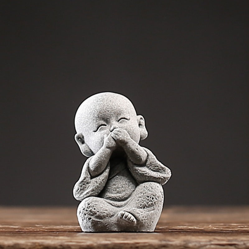 Чайная Фигурка Монах (не вспоминай), керамика