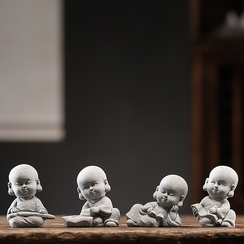 Чайная Фигурка Монах (картина), керамика