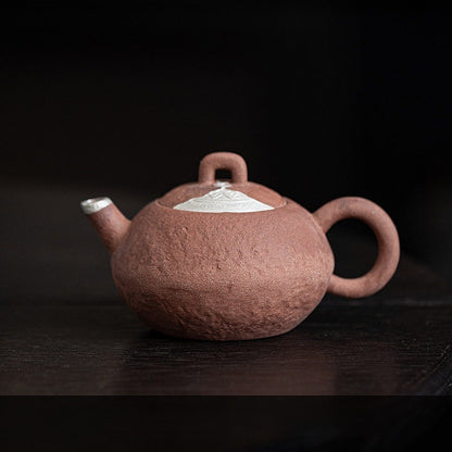 Чайник 130 мл "Нефритовий метелик", кераміка цутао