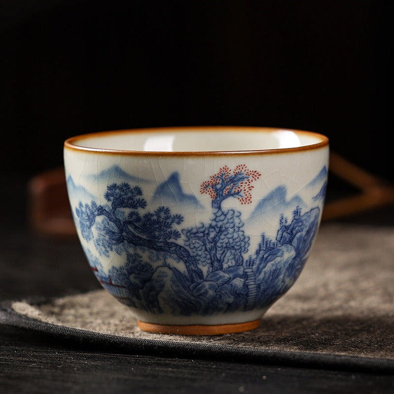 Піала Гірський пейзаж 002