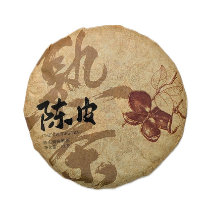 Шу Пуер Чень Пі з витриманою мандариновою шкіркою