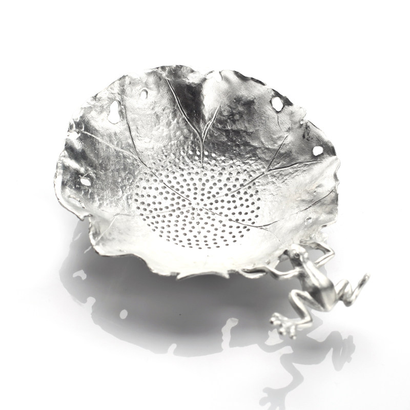 Сито для чаю Жабка на листі